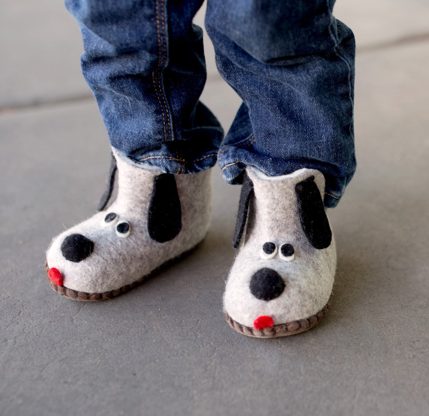 Natural Wool Boots for Toddlers and Babies