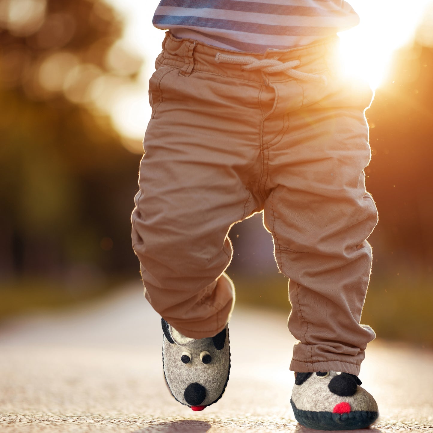 Natural Wool Boots for Toddlers and Babies
